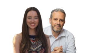 Cristián Durney y Leonor Brieba